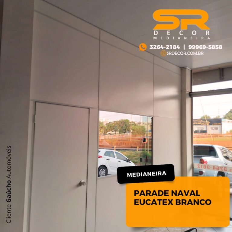 Parede Naval Eucatex Branco